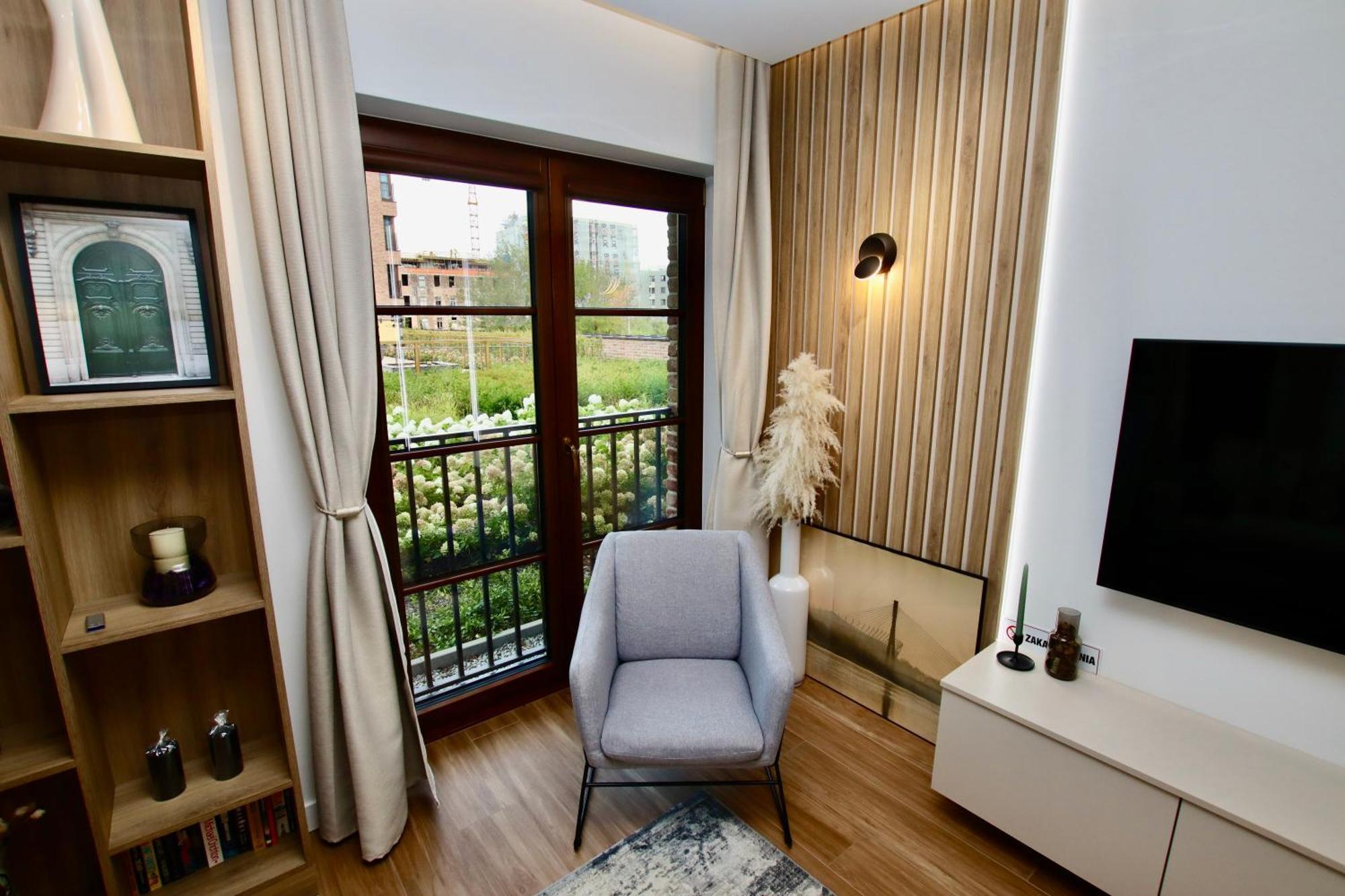 Luxury 2-room In Praga-polnoc Port Praski Апартаменти Варшава